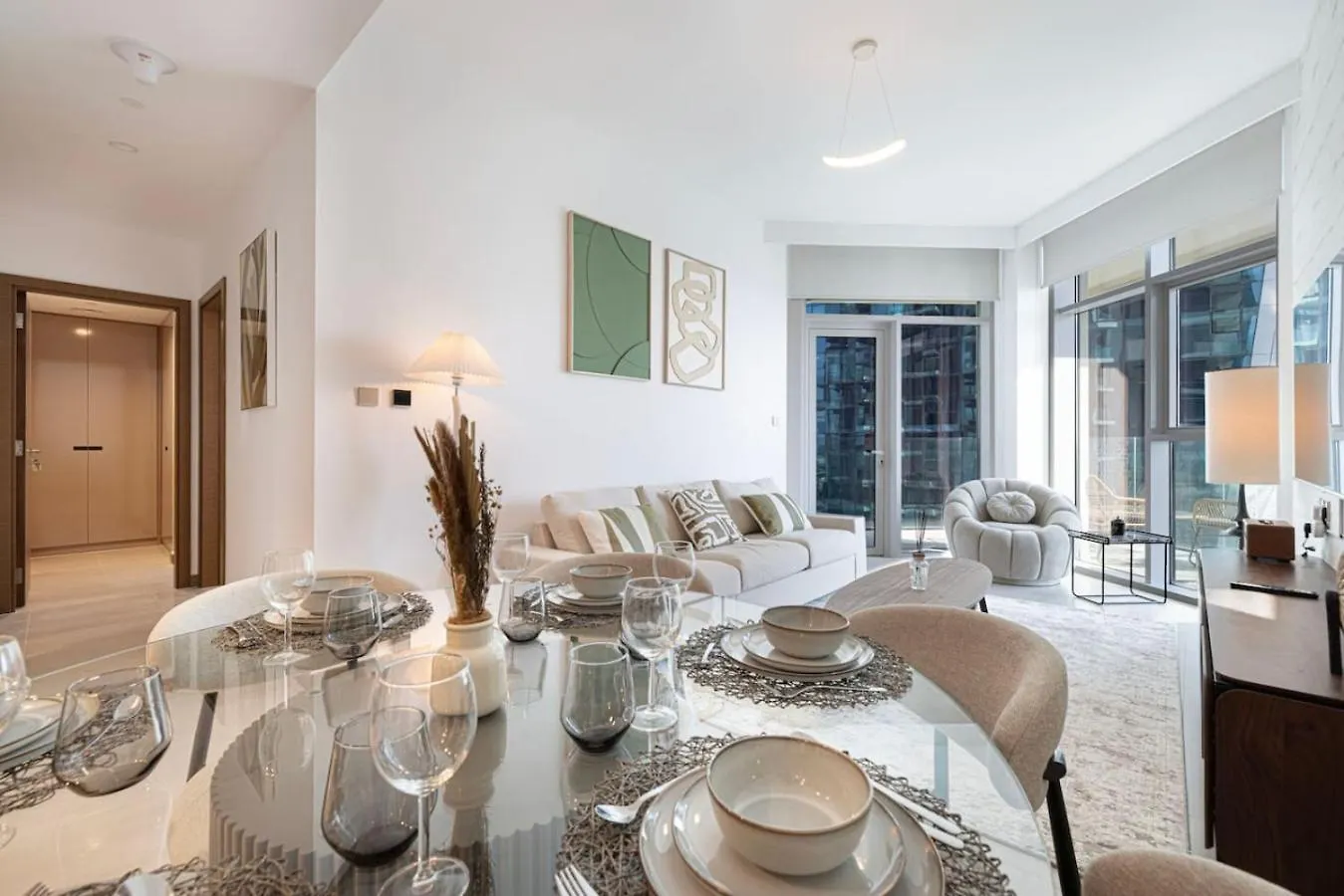 דובאי Deluxe 2Br Canal View City Infinity Pool איחוד האמירויות הערביות